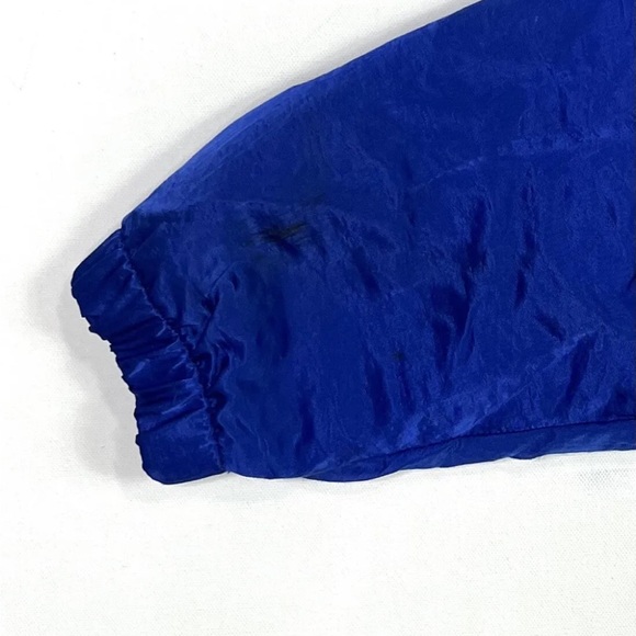 Nils Ski Jacket Womens 10 Vintage USA Full Zip Blue Belted Snowboard Coat - Picture 5 of 10